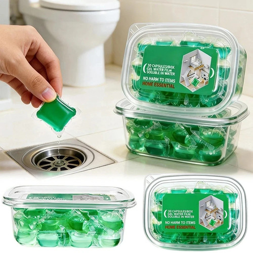 Drain odor eliminator pods - drain,